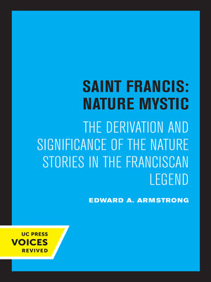 cover image of Saint Francis: Nature Mystic